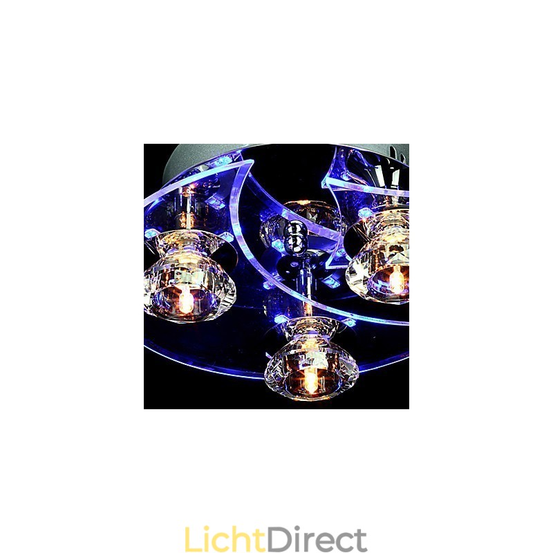 Kroonluchter Modern Kristal Woonkamer 3 Lampen