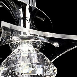 Kroonluchter Modern Kristal Woonkamer 3 Lampen