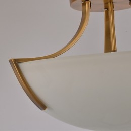 Rustieke Lodge Vintage Mini Stijl Schilderij Metalen Hanglamp