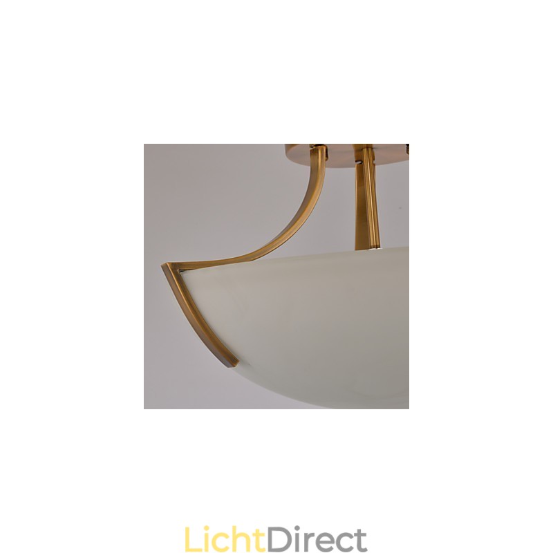Rustieke Lodge Vintage Mini Stijl Schilderij Metalen Hanglamp