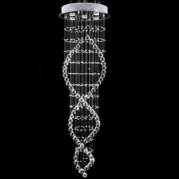 Moderne eigentijdse traditionele klassieke rustieke lodge vintage land eiland kristal gegalvaniseerde metalen hanglamp