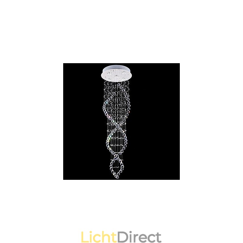 Moderne eigentijdse traditionele klassieke rustieke lodge vintage land eiland kristal gegalvaniseerde metalen hanglamp