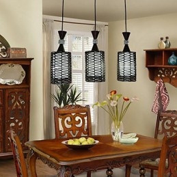 De Cane maakt handgeweven individualiteit creatieve kunsten hanglamp licht