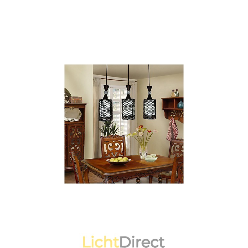 De Cane maakt handgeweven individualiteit creatieve kunsten hanglamp licht