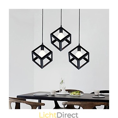 Retro Mini Stijl Schilderij Metalen Hanglamp Retro Mini Stijl Schilderij Metalen Hanglamp