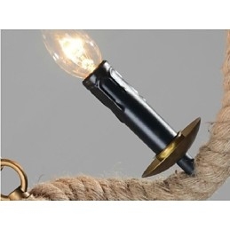 Traditionele klassieke vintage retro lantaarn landelijke gegalvaniseerde metalen hanglamp