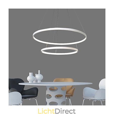 Hanglamp Modern Design Hoge Kwaliteit Twee Ringen Hanglamp Modern Design Hoge Kwaliteit Twee Ringen