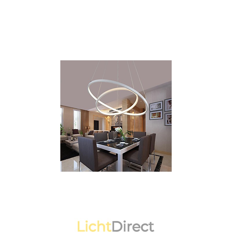 Hanglamp Modern Design Hoge Kwaliteit Twee Ringen