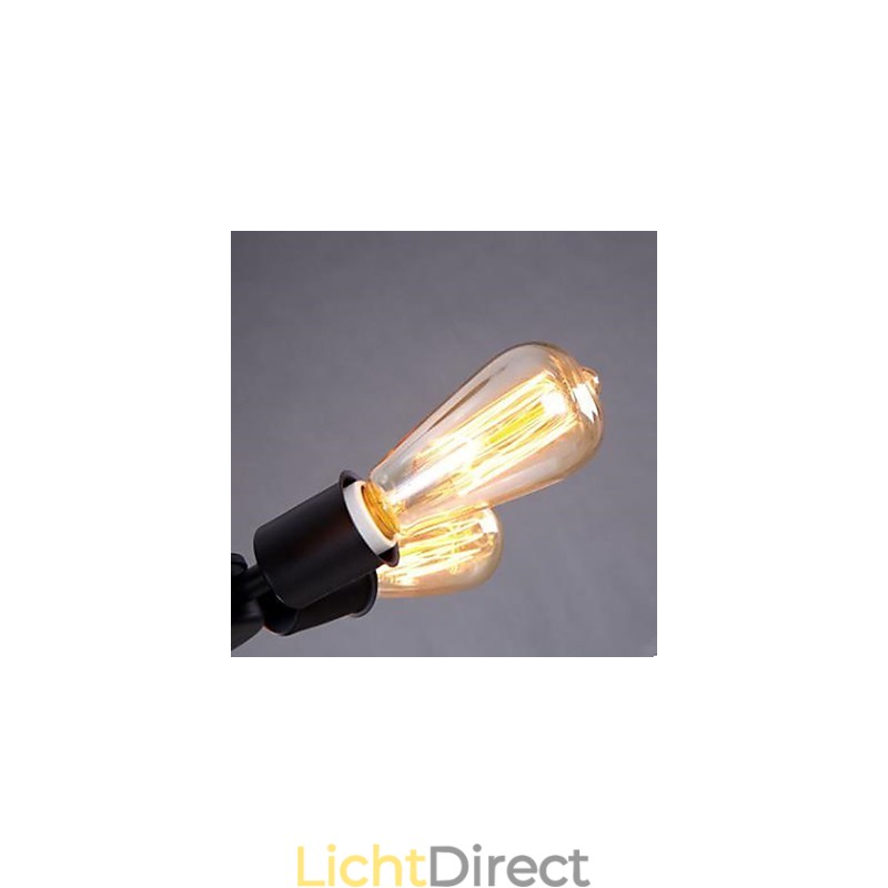 Amerikaanse Country Industrial Wind Zeskops Reuzenrad Hanglamp