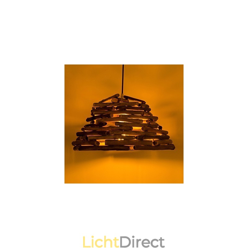 Retro Klassieke Houten Plafondlampen Eenvoudige Hanglampen Café Hanglamp