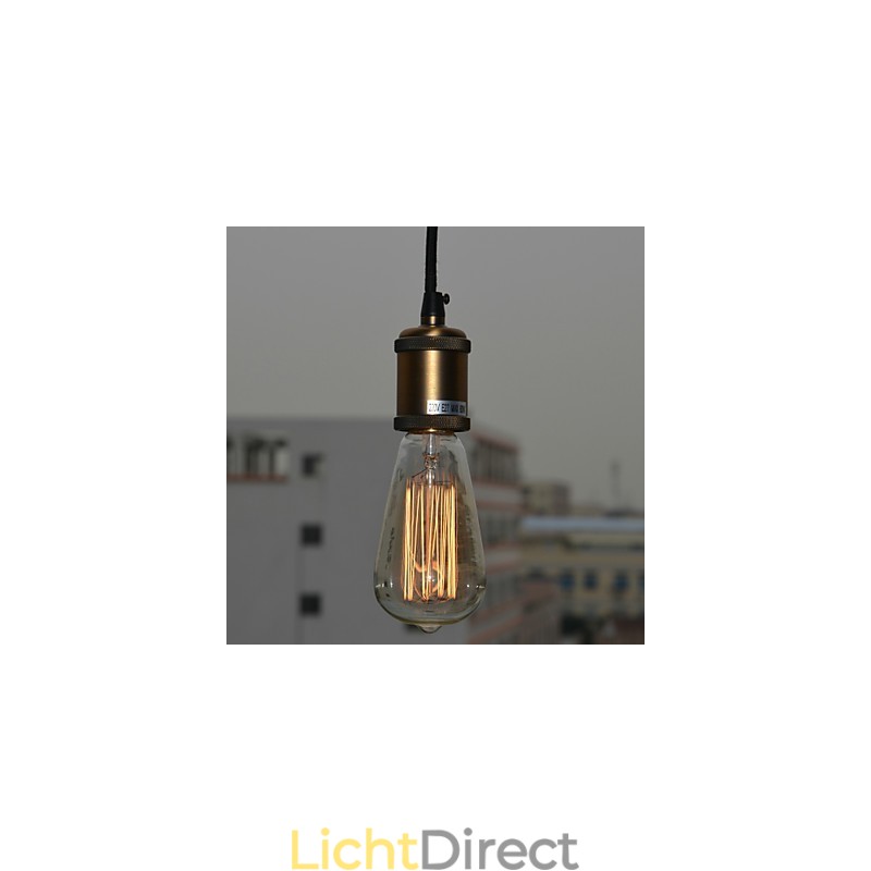 Landelijke schilderij metalen hanglamp