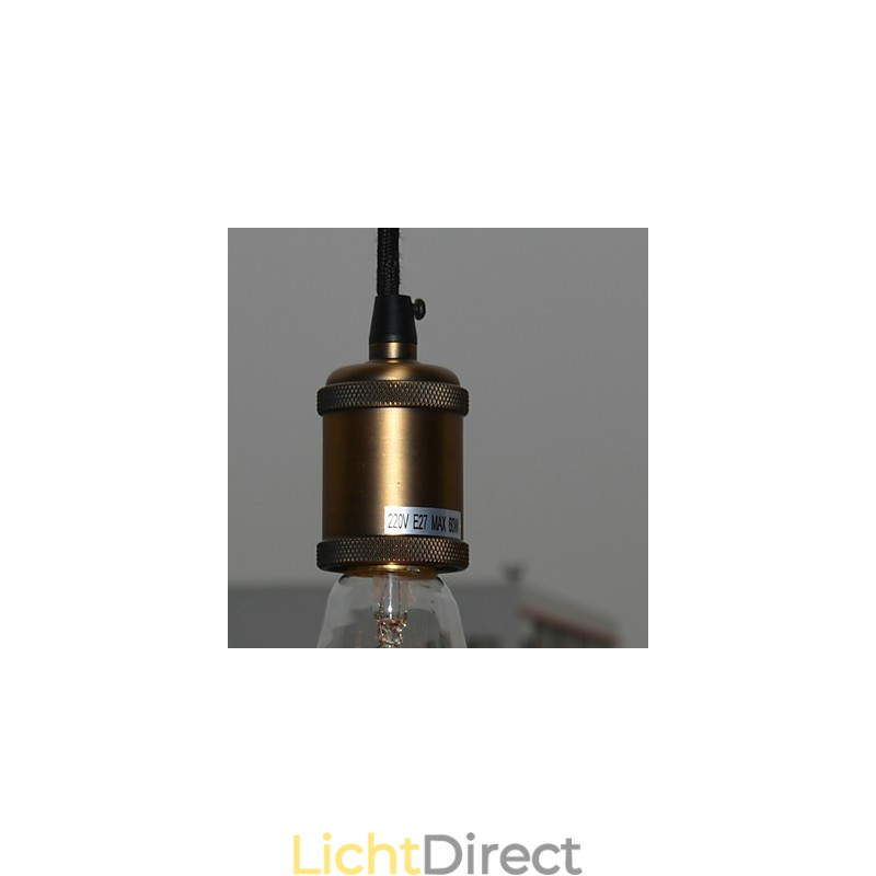 Landelijke schilderij metalen hanglamp