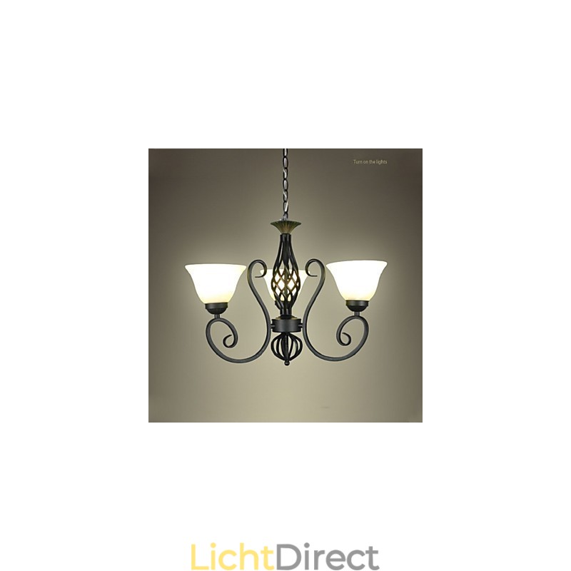 Jane De kroonluchter is gecontracteerd smeedijzer creatieve Europese stijl decoratieve verlichting lampen
