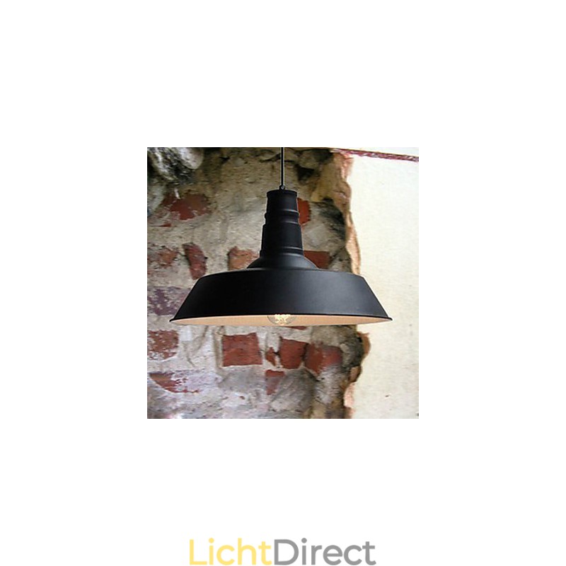 Loft Stijl Herstel Oude Manieren Kunststudio Industriële Enkele Kop Hanglamp