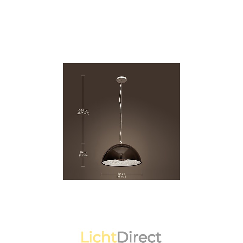 Moderne eigentijdse kom mini-stijl schilderij hanglamp