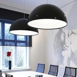 Moderne eigentijdse kom mini-stijl schilderij hanglamp