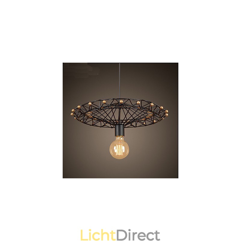 Amerikaanse Country Iron Industry Reuzenrad Kroonluchter