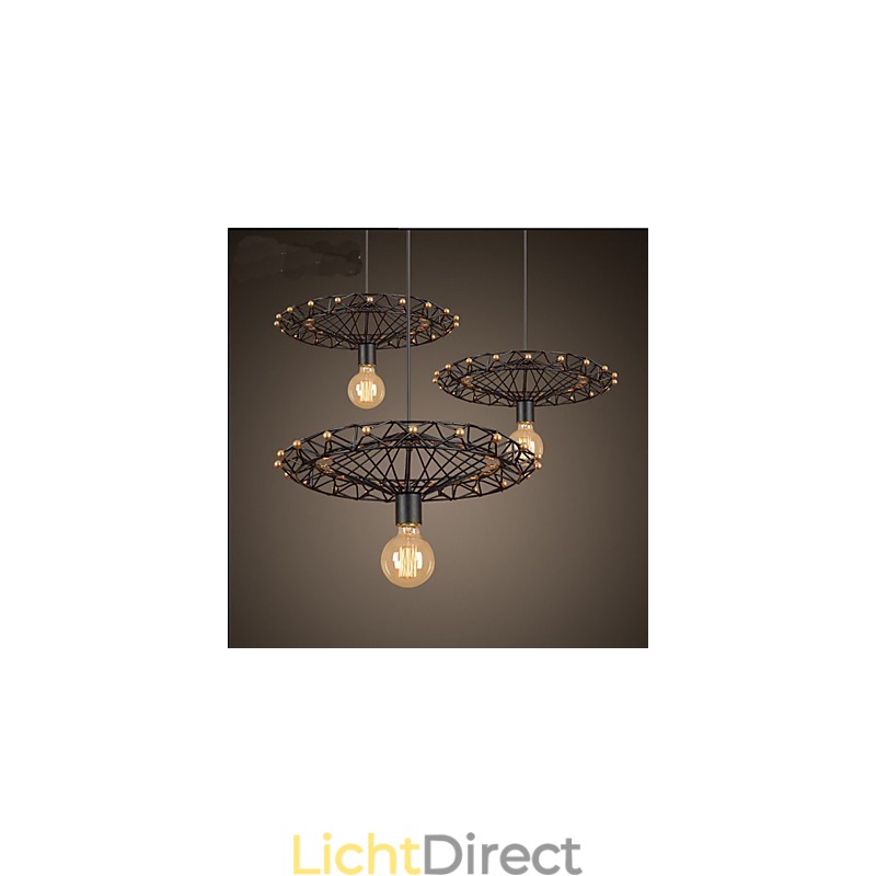 Amerikaanse Country Iron Industry Reuzenrad Kroonluchter