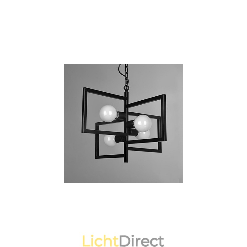 Vintage Land Schilderij Metalen Hanglamp Garage