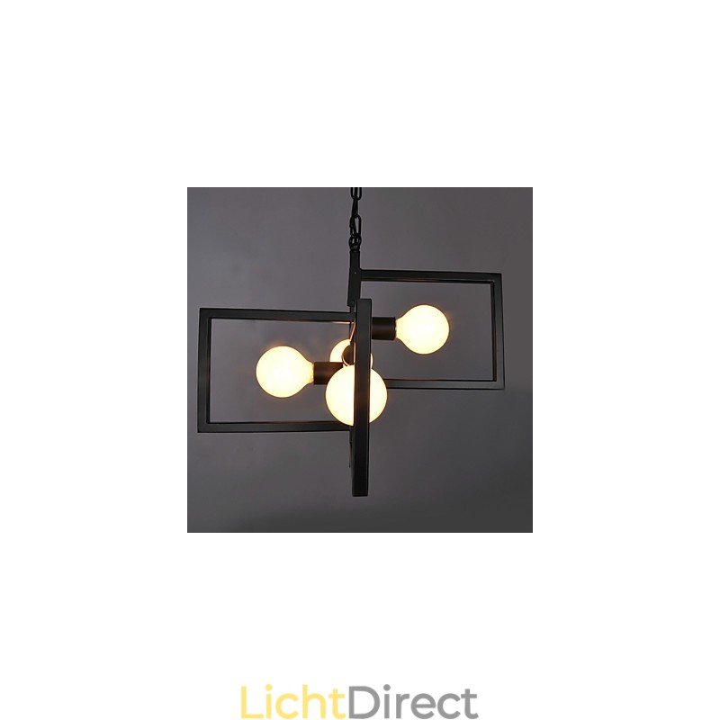 Vintage Land Schilderij Metalen Hanglamp Garage