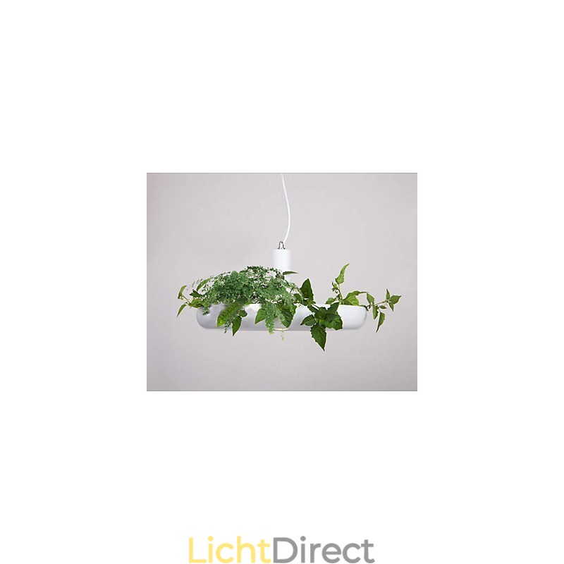 Puur witte moderne, eigentijdse decoratieve design hanglampfamilie