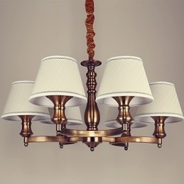 Rustieke Lodge Vintage Mini Stijl Gegalvaniseerde Metalen Kroonluchter