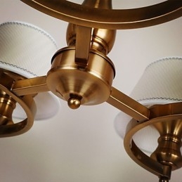 Rustieke Lodge Vintage Mini Stijl Gegalvaniseerde Metalen Kroonluchter