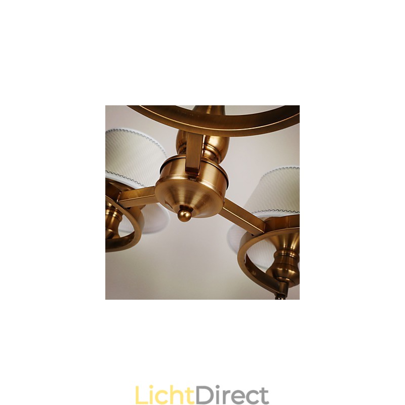 Rustieke Lodge Vintage Mini Stijl Gegalvaniseerde Metalen Kroonluchter