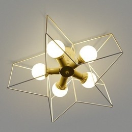 3W Vintage Land Schilderij Metalen Hanglamp Garage