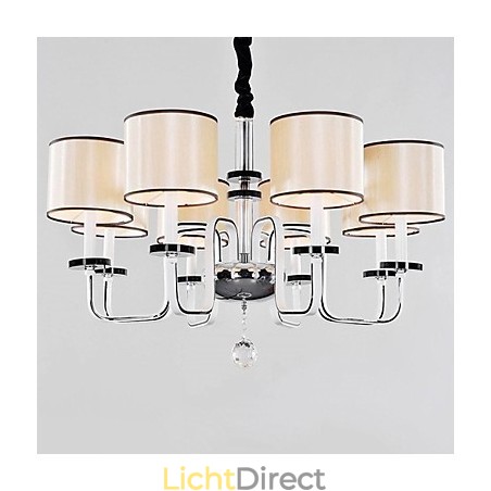 Moderne eigentijdse kristallen chromen metalen kroonluchter