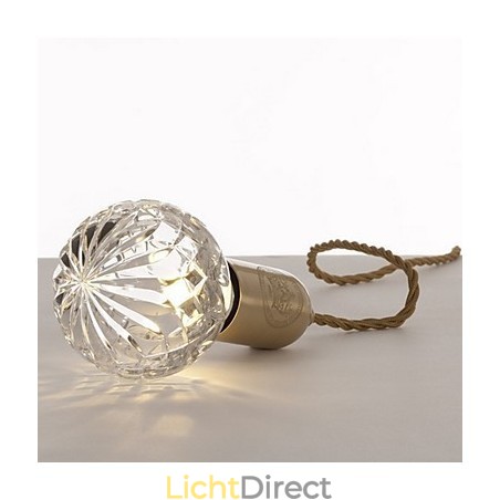 Moderne, eigentijdse vintage mini-stijl gouden metalen hanglamp