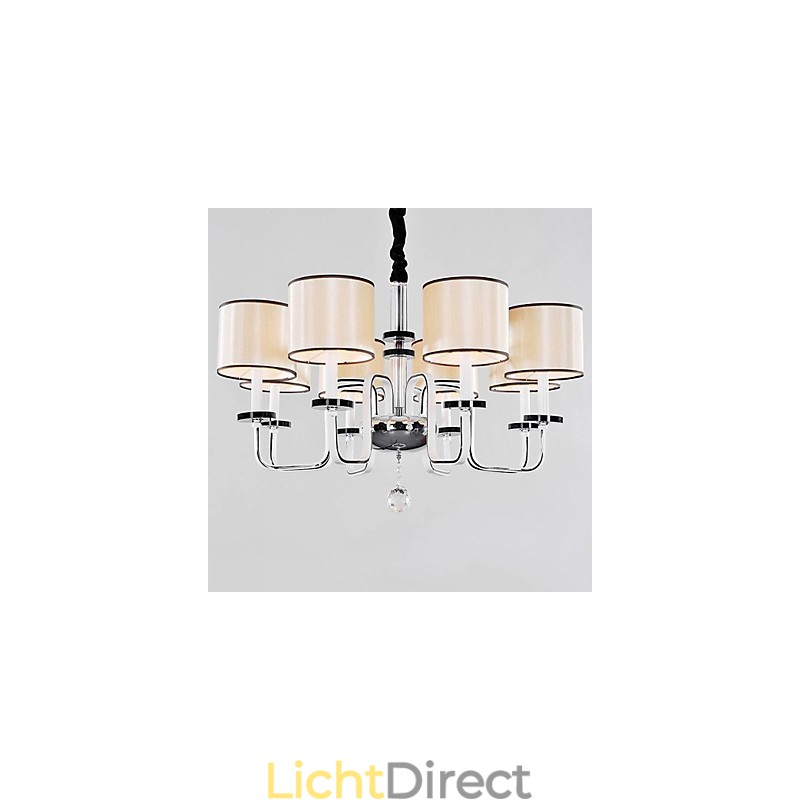 Moderne eigentijdse kristallen chromen metalen kroonluchter