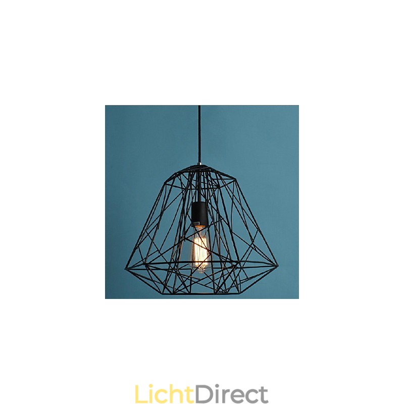 Vintage Retro Schilderij Metalen Hanglamp Garage