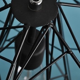 Vintage Retro Schilderij Metalen Hanglamp Garage