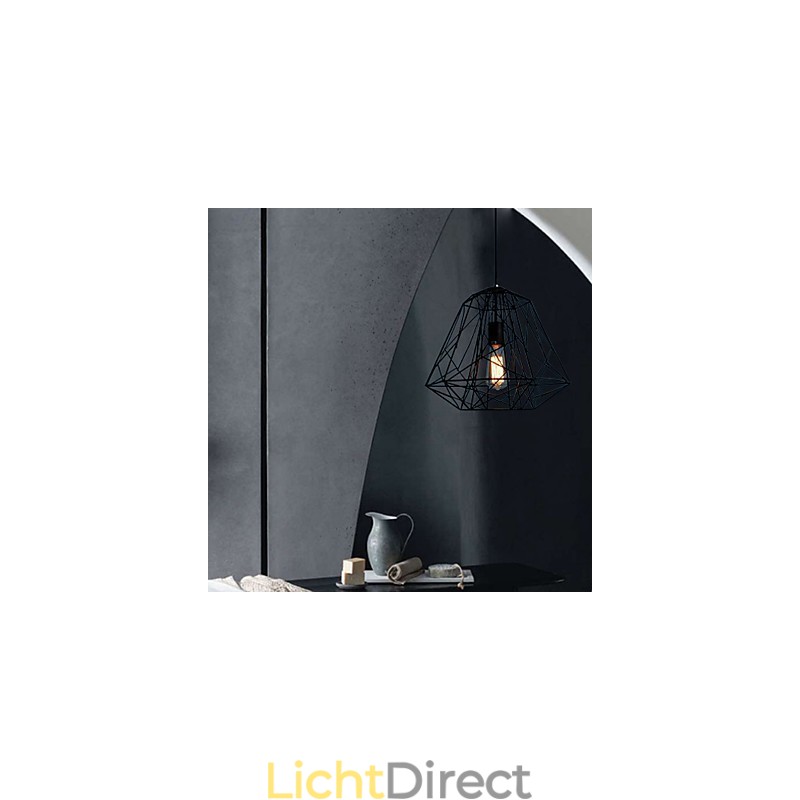 Vintage Retro Schilderij Metalen Hanglamp Garage