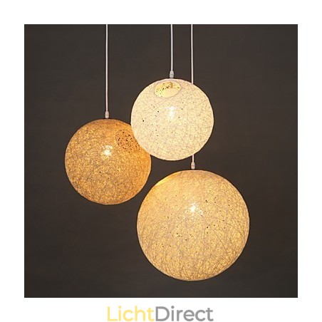 Hedendaagse en gecontracteerde bolvormige Cany Art Lamp Hennepbal Hanglamp Licht Hedendaagse en gecontracteerde bolvormige Cany Art Lamp Hennepbal Hanglamp Licht