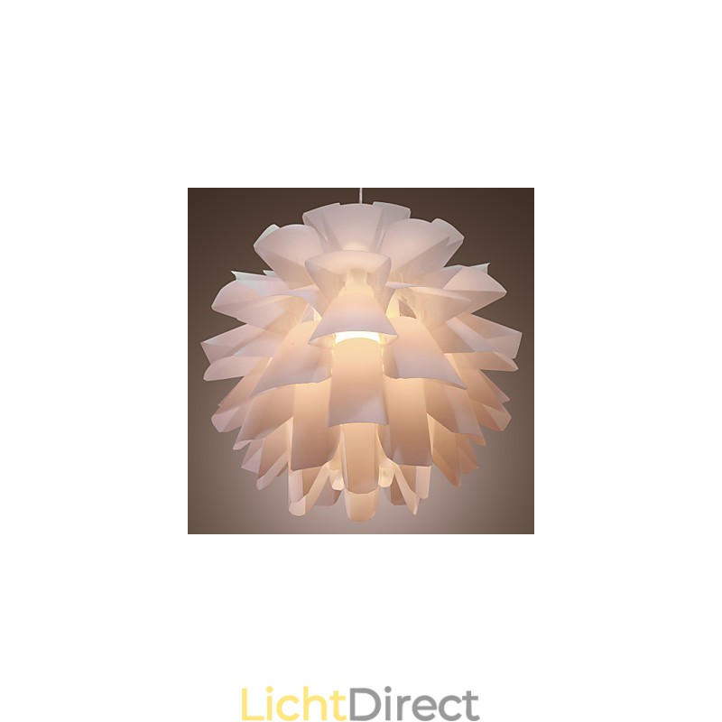 Moderne, eigentijdse retro schilderij hanglamp met wereldbol