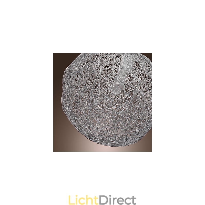 Moderne, eigentijdse Globe Mini-stijl Chromen hanglamp
