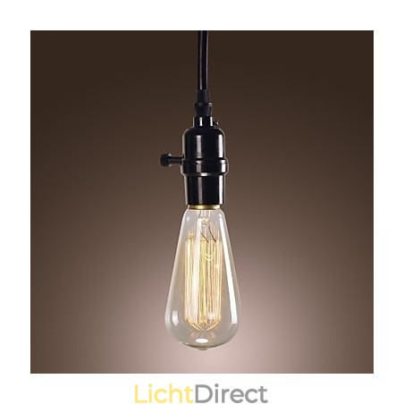 Traditionele klassieke vintage mini-stijl hanglamp