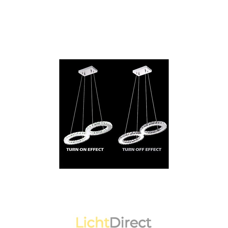 Kristallen plafond hanglamp kroonluchter verlichtingsarmaturen