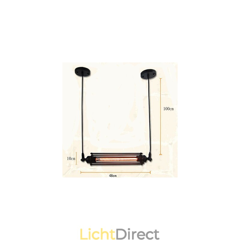 Loft Retro Kroonluchter Hanglamp Klassieke Vintage Lamp Landelijk Metalen Licht