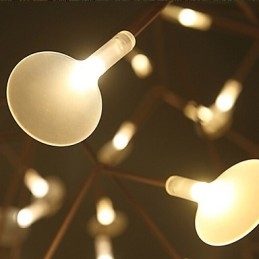 Landelijke ontwerpers antieke messing metalen kroonluchter