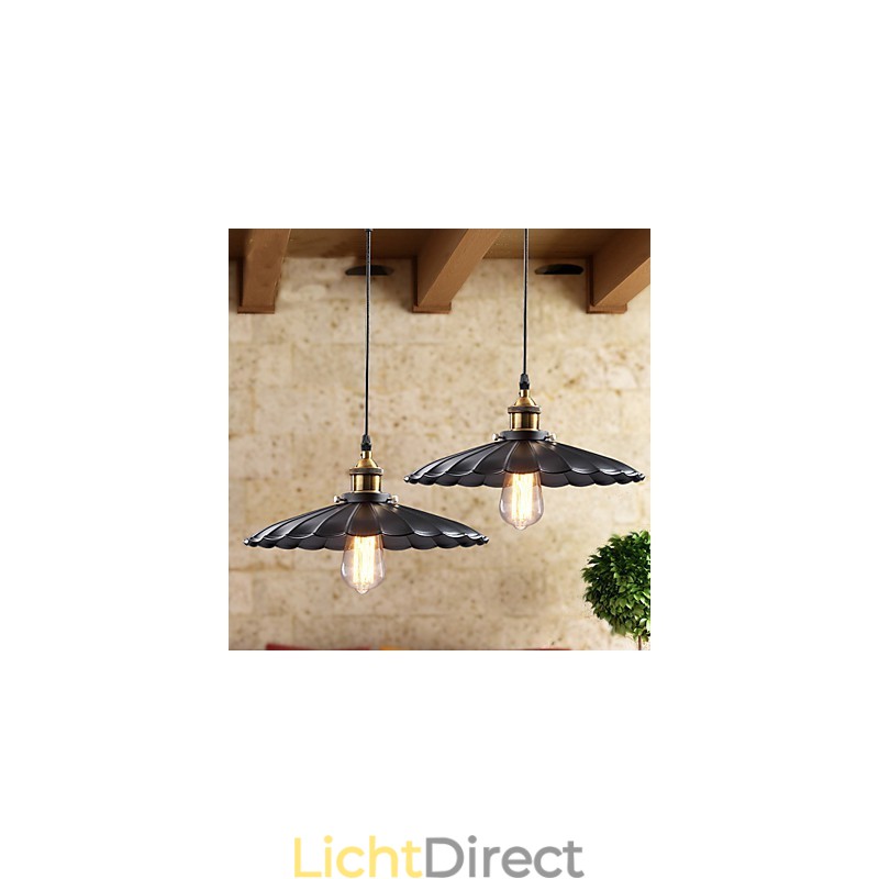 Retro klassieke Europese stijl hanglamp metalen kunst hanglamp