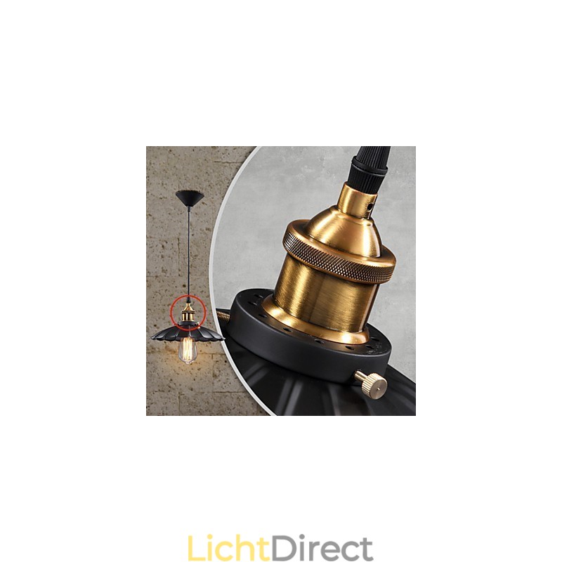 Retro klassieke Europese stijl hanglamp metalen kunst hanglamp