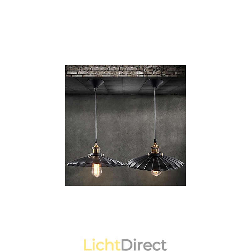 Retro klassieke Europese stijl hanglamp metalen kunst hanglamp