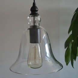 Traditionele klassieke vintage kom mini-stijl hanglamp