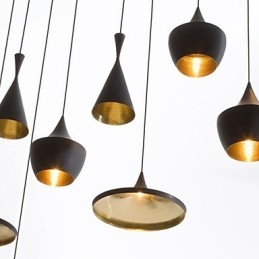 Mini Stijl Schilderij Metalen Hanglamp