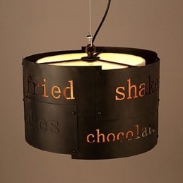 LOFT Moderne Mode Nordic Kunst Creatieve Stoffen Hanglamp Café Lamp Hanglamp Dia 35cm