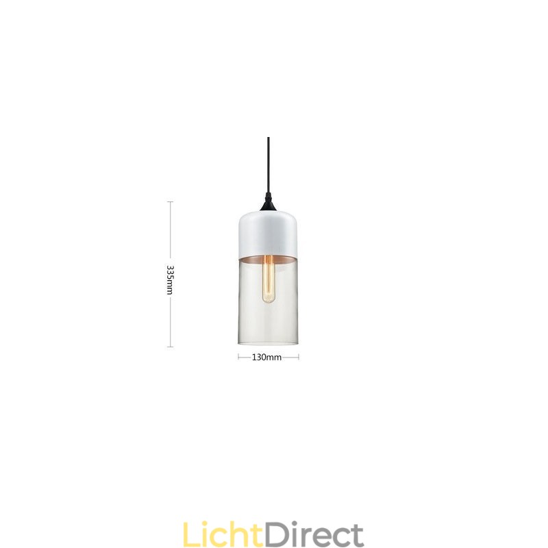 De Nordic Creative Stair Shop'S Art smeedijzeren glazen kroonluchterlamp