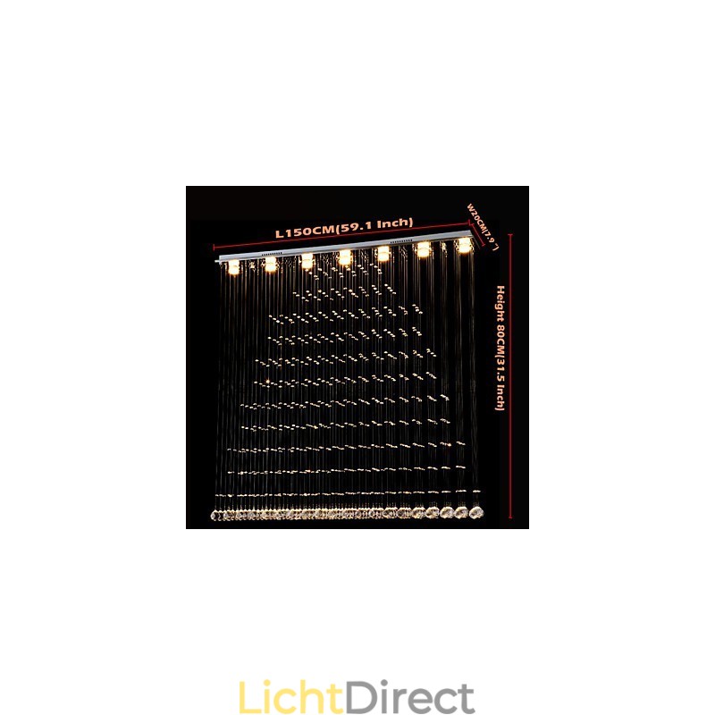 K9 Kristallen Hanglamp Hangende Draad Kroonluchter Verlichting Plafondlampen